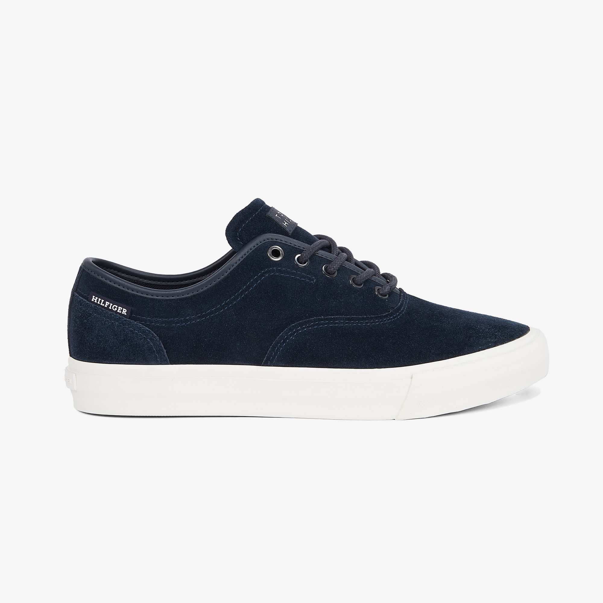 Tommy Hilfiger Low Oxford Suede Erkek Mavi Sneaker