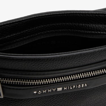  Tommy Hilfiger Central Mini Crossover Erkek Siyah Çapraz Çanta