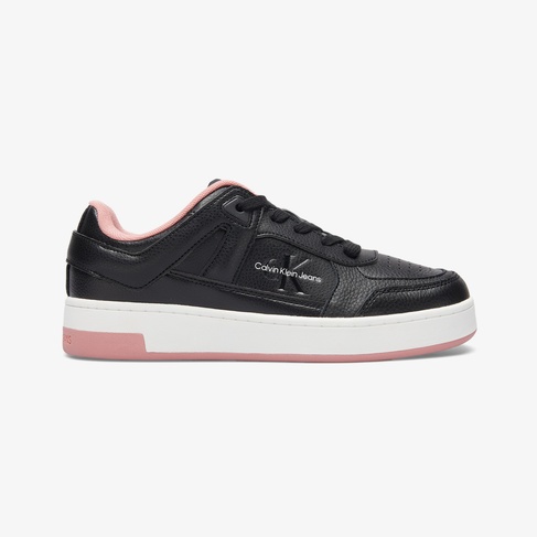  Calvin Klein Basket Cupsole Low Mix Kadın Siyah Sneaker
