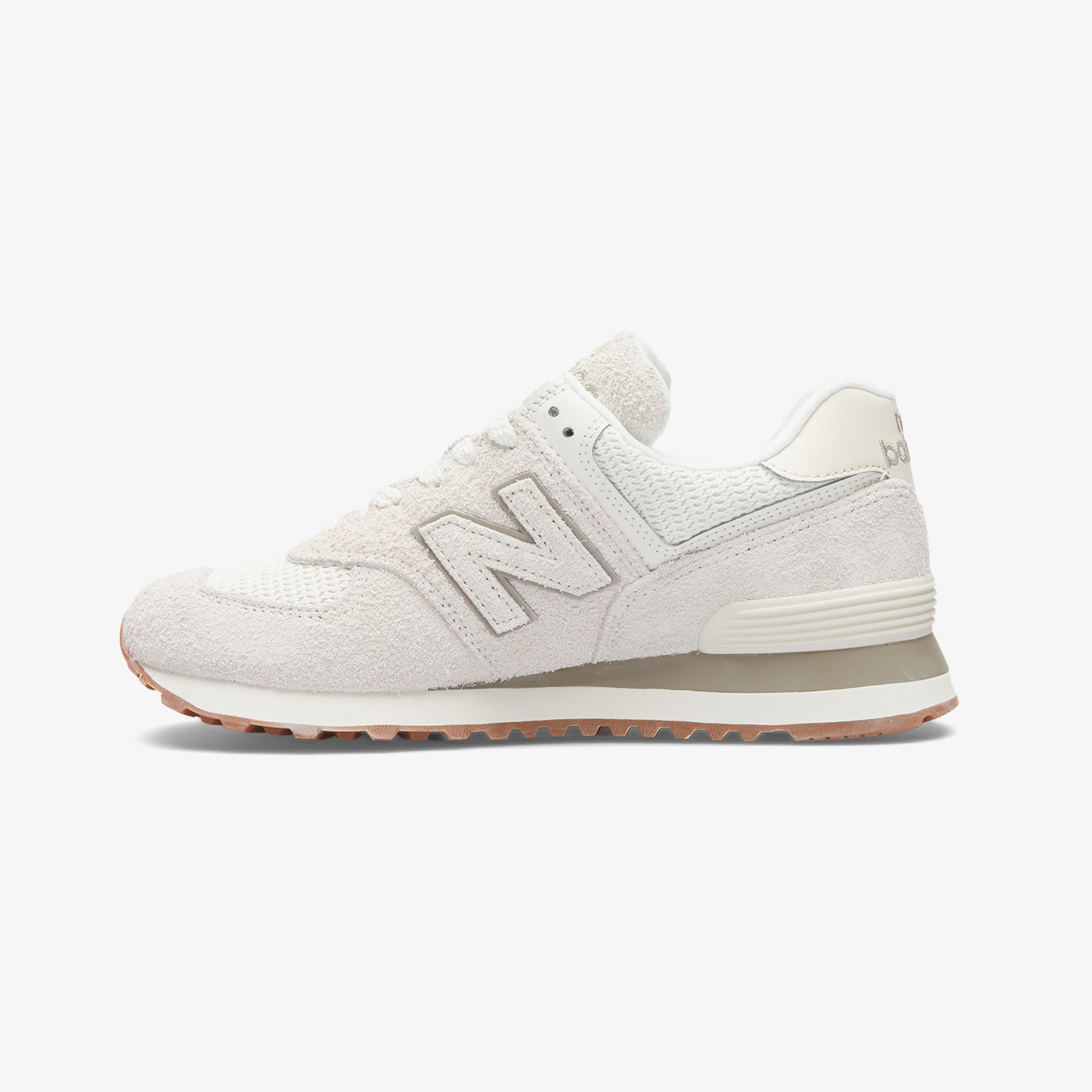 New Balance 574 Lifestyle Kadın Krem Rengi Spor Ayakkabı - Görsel 3
