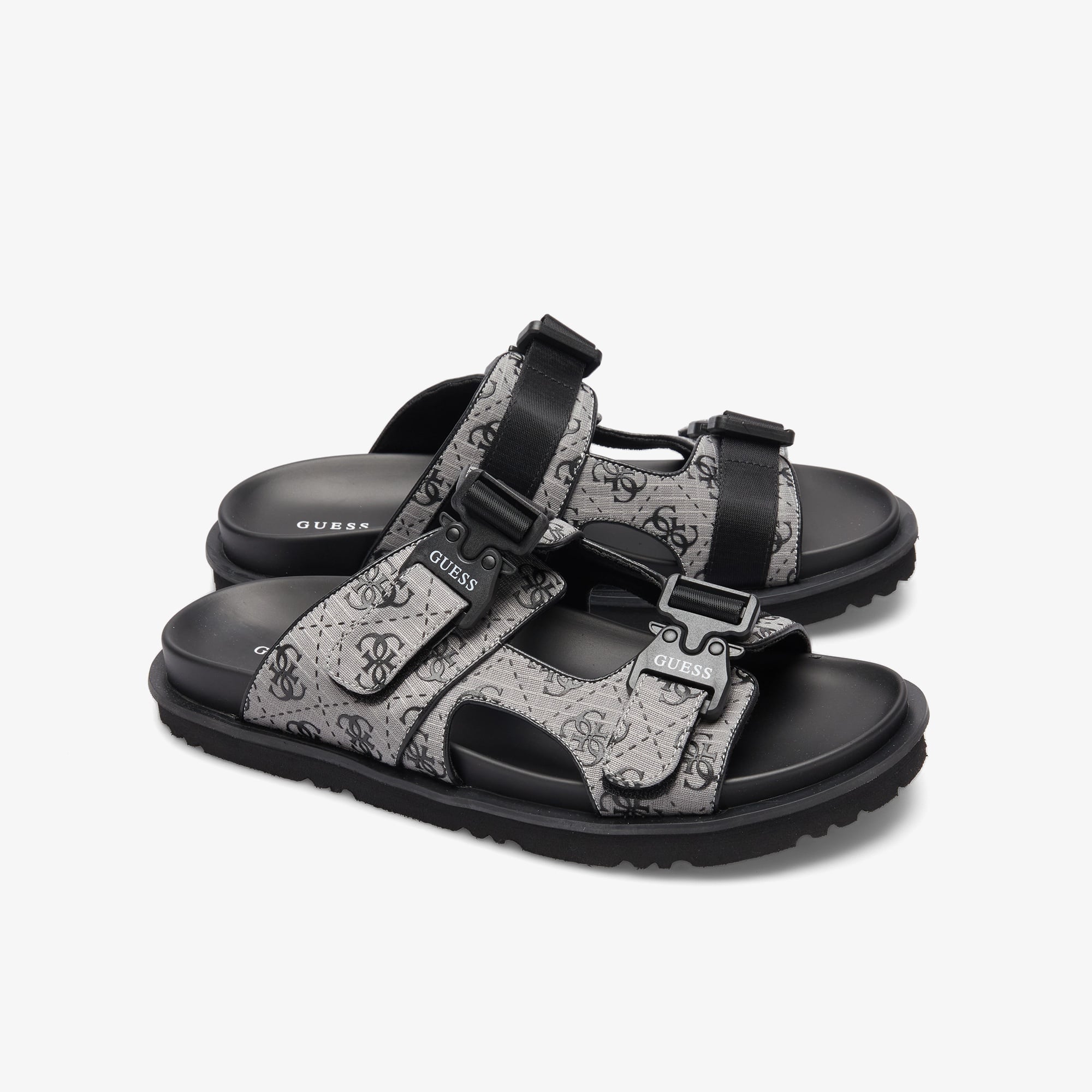 Guess Bahamas Erkek Gri Sandalet