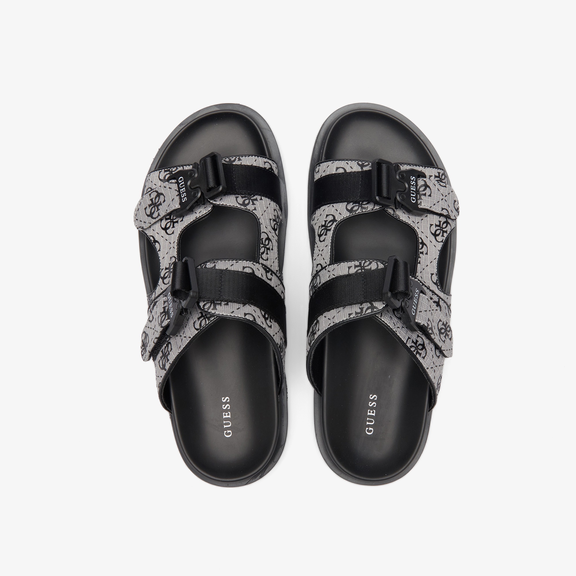 Guess Bahamas Erkek Gri Sandalet