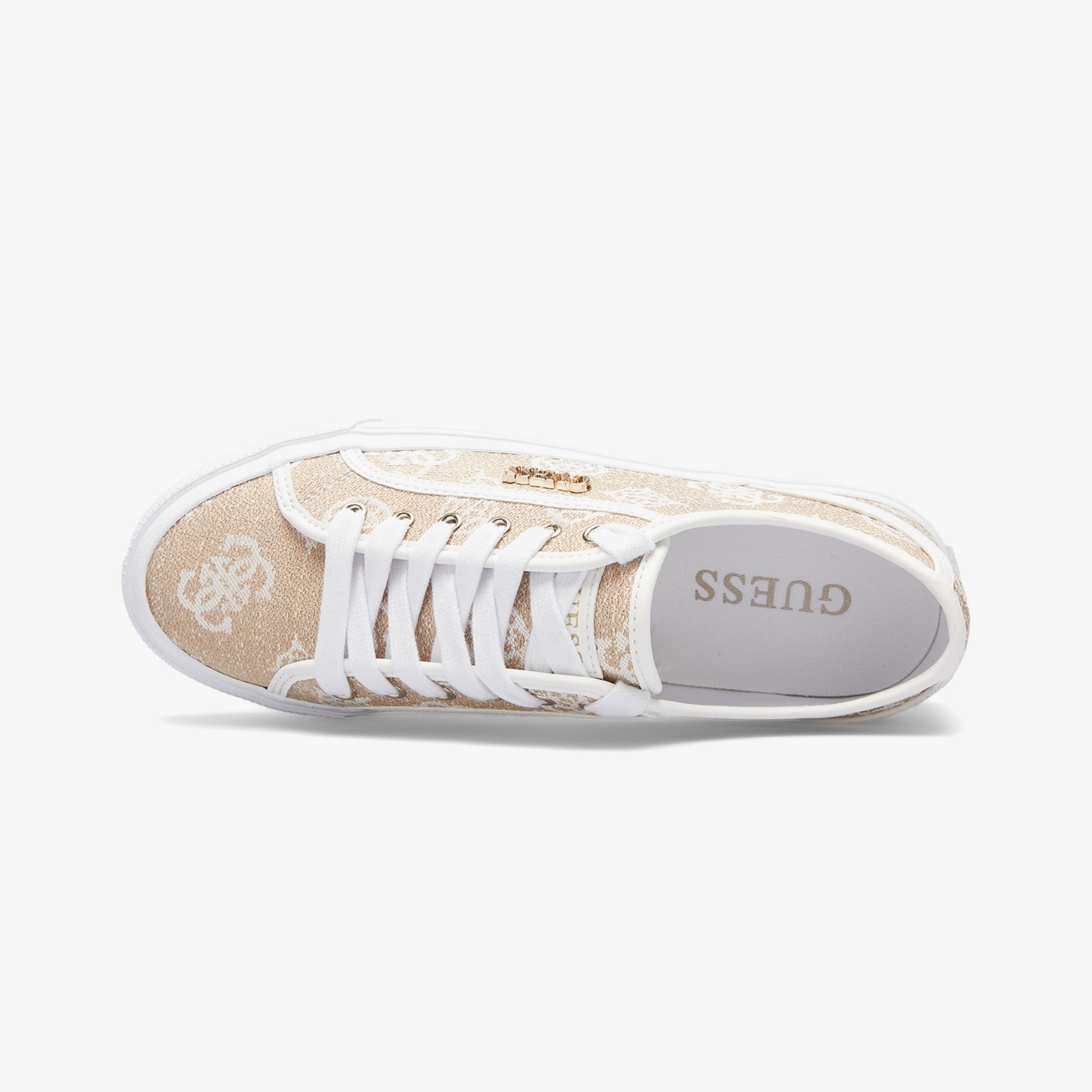 Guess Guess Jelexa7 Logo Kadın Beyaz Sneaker | FashFed Beyaz - 5. görsel