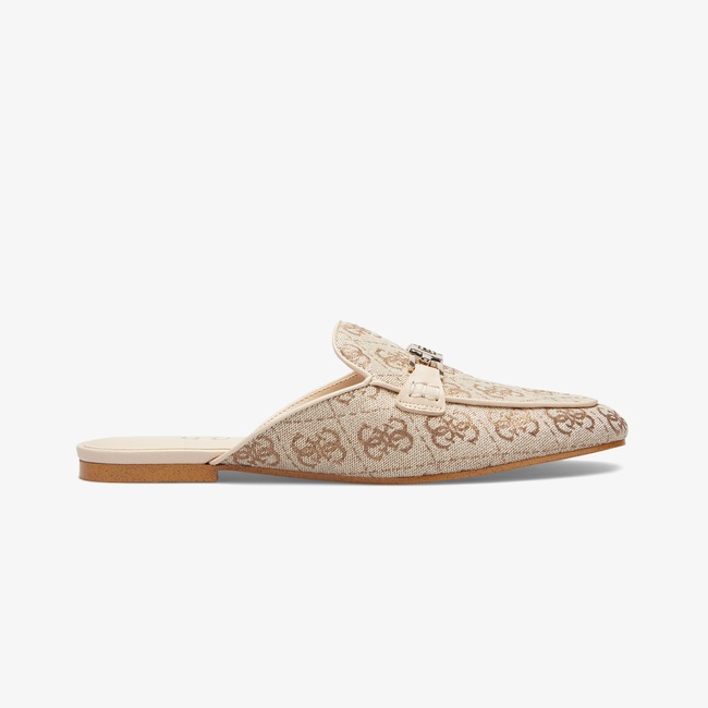  Guess Bommy2 Crackle Pu S019109 Kadın Sarı Terlik