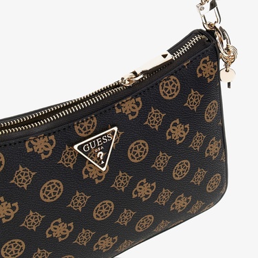  Guess Eco Erica 2Mpt Zip Kadın Kahverengi El Çantası