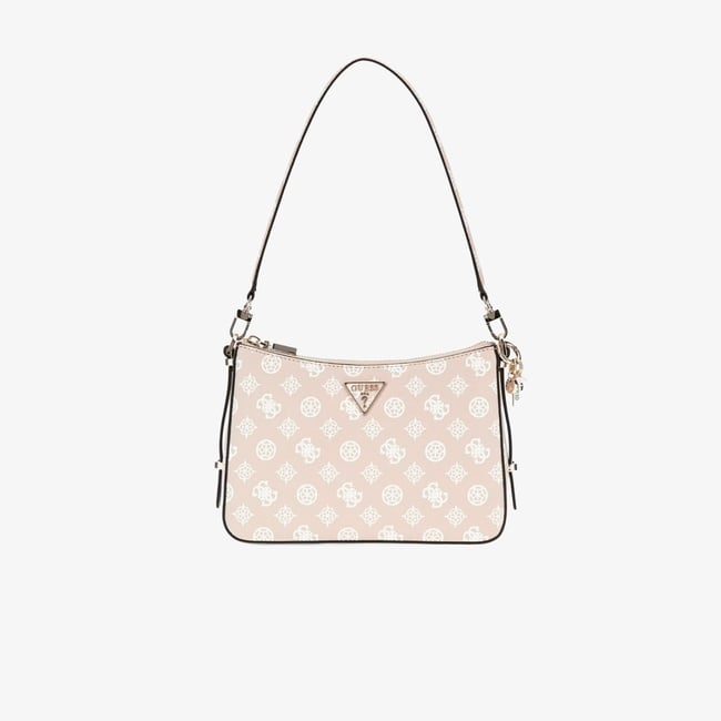  Guess Eco Erica 2Mpt Zip Kadın Bej El Çantası