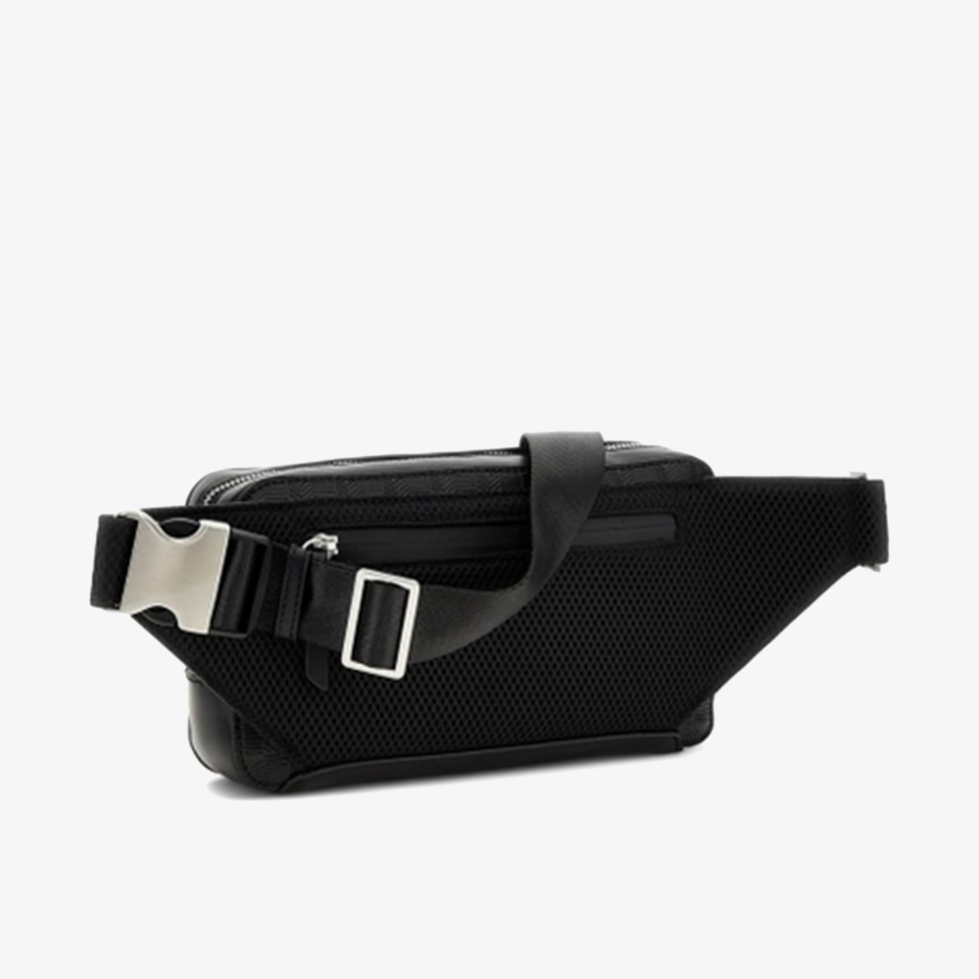 Guess Torino Crossbody Vertical Erkek Siyah Bel Çantası