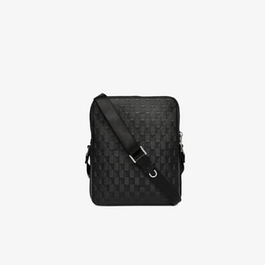  Guess Torino Crossbody Double Zip Crossbody Erkek Siyah Çapraz Çanta