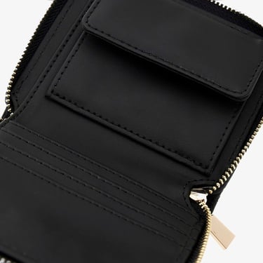  Guess Eco Carly Small Eco Rianee Small Zip Aroud Kadın Siyah Cüzdan