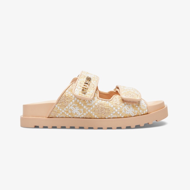  Guess Fadelizz Polyurethane Kadın Renkli Terlik