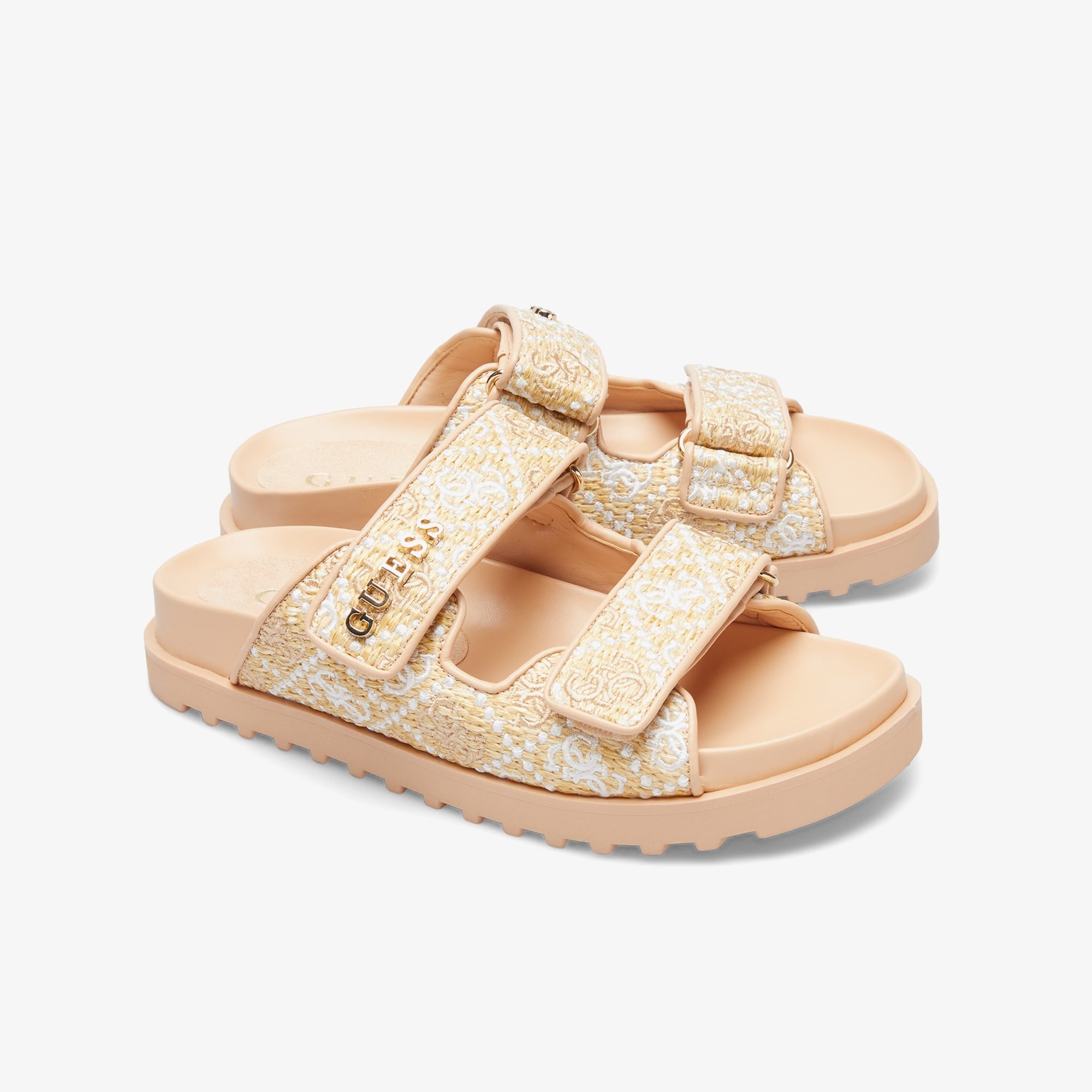 Guess Fadelizz Polyurethane Kadın Renkli Terlik