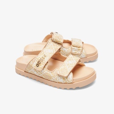  Guess Fadelizz Polyurethane Kadın Renkli Terlik