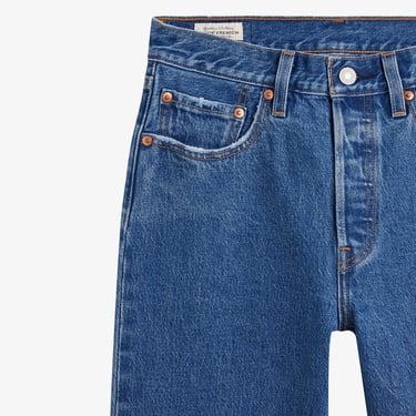  Levi's 501 Crop Jazz Pop Kadın Mavi Jean