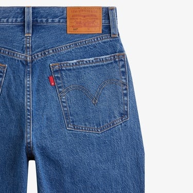  Levi's 501 Crop Jazz Pop Kadın Mavi Jean