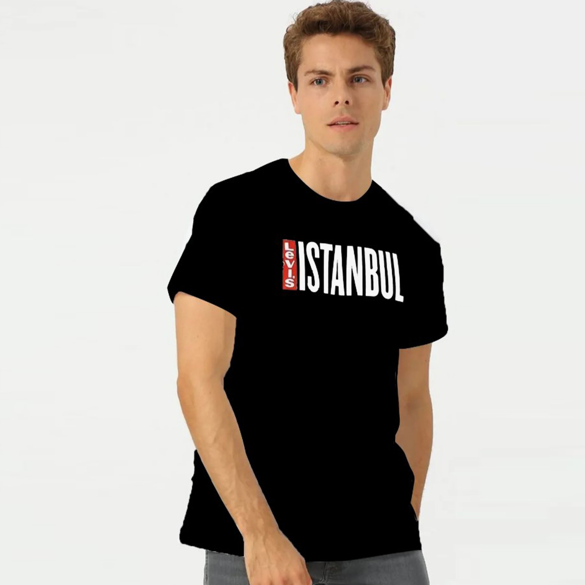 Levi's İstanbul City  Erkek Siyah T-Shirt