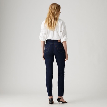  Levi's 724 High Rise Straigt  Kadın Lacivert Jean