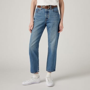  Levi's 501 Crop Must Be Mine Kadın Mavi Jean
