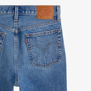  Levi's 501 Crop Must Be Mine Kadın Mavi Jean