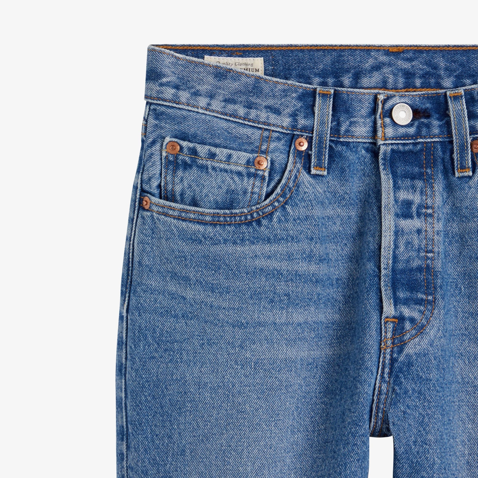 Levi's 501 Crop Must Be Mine Kadın Mavi Jean