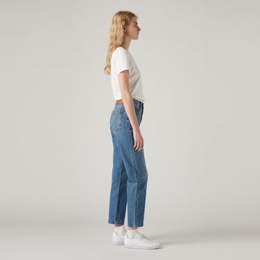  Levi's 501 Crop Must Be Mine Kadın Mavi Jean