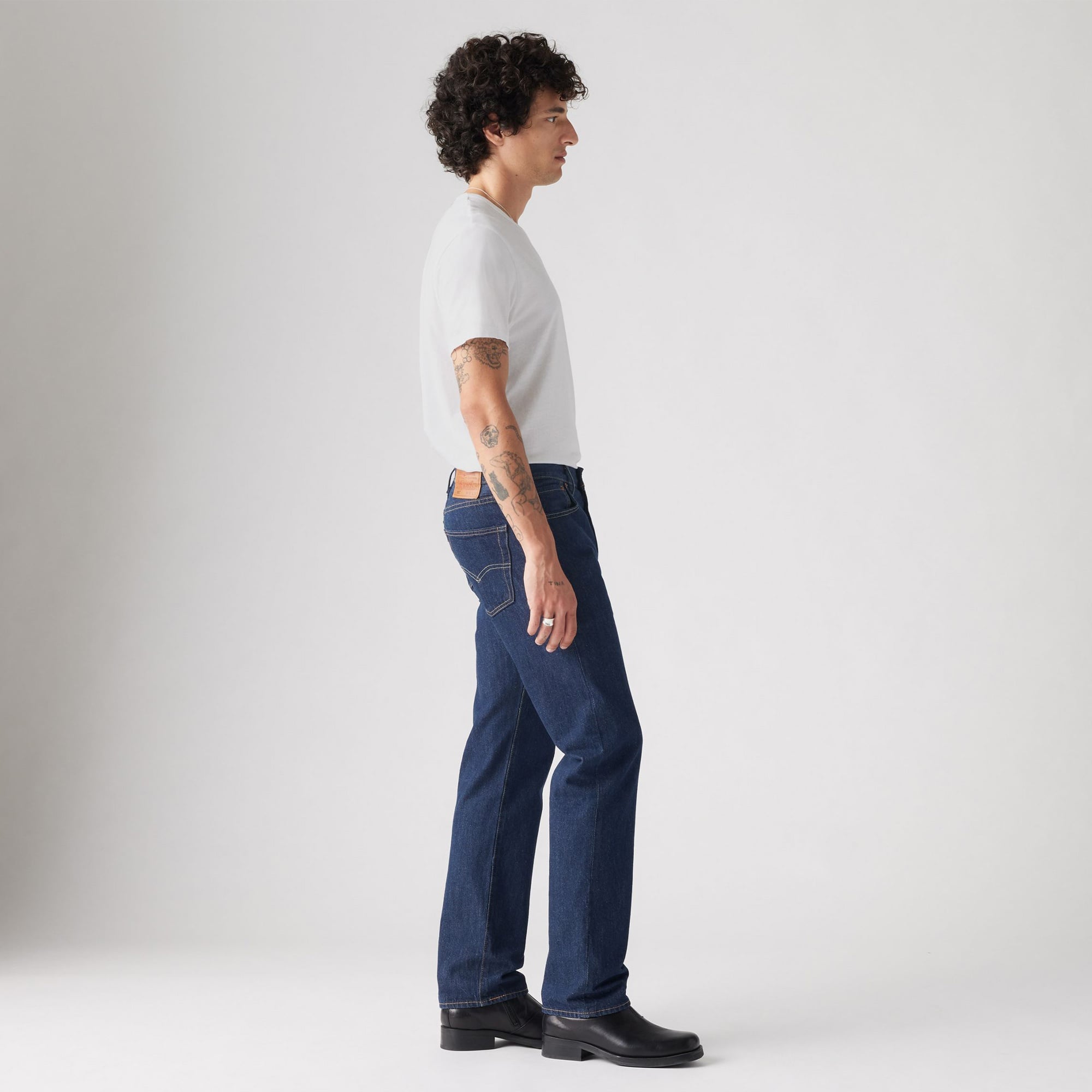 Levi's 501 Original Local Onewash Erkek Lacivert Jean