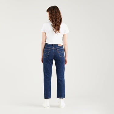  Levi's 501 Crop Salsa Stonewash Kadın Lacivert Jean