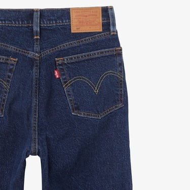  Levi's 501 Crop Salsa Stonewash Kadın Lacivert Jean