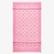 Guess Towel Jacquard Lux Sponge Unisex Pembe Plaj Havlusu