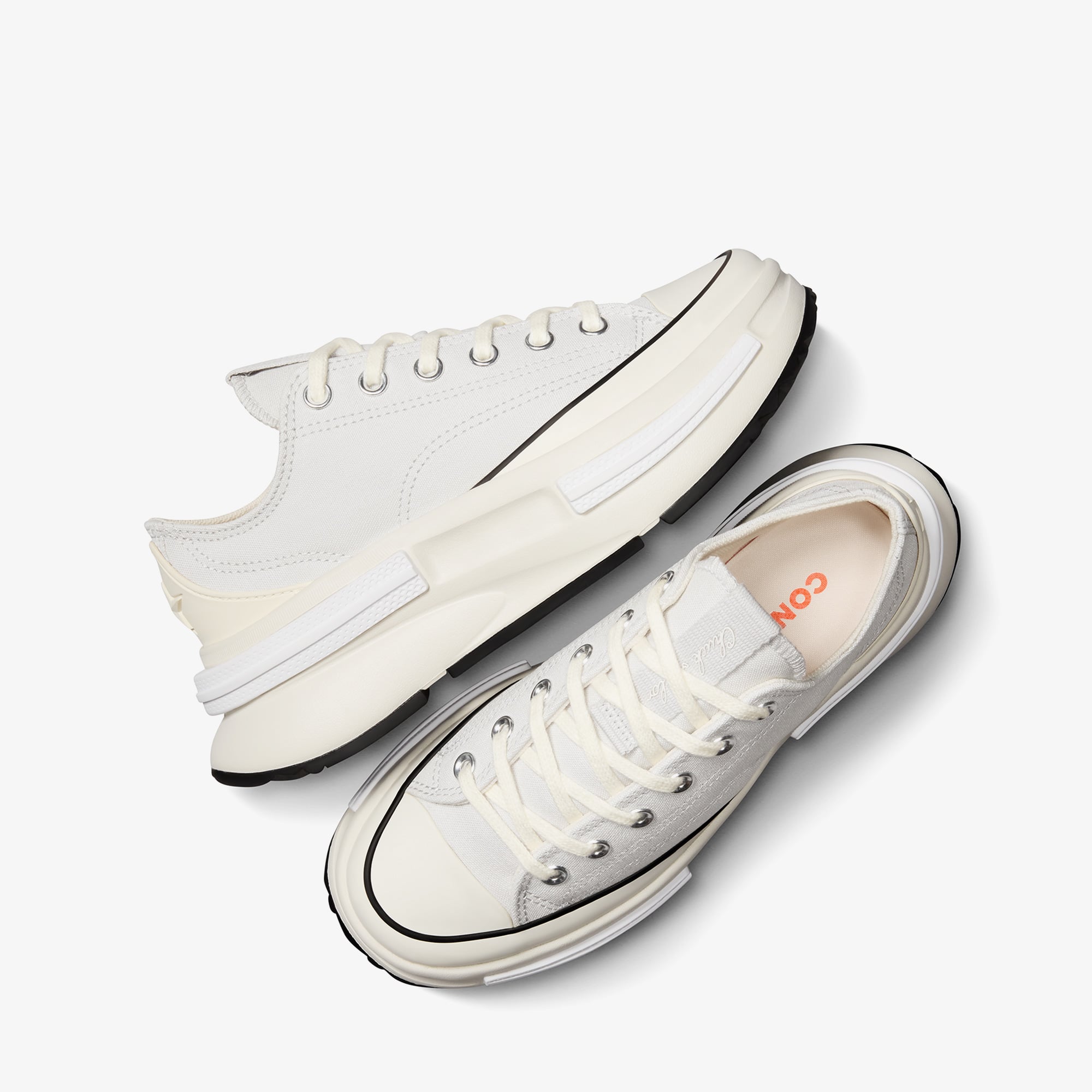 Converse Converse Gri Run Star Legacy CX Unisex Beyaz Platform Sneaker | FashFed Gri - 6. görsel