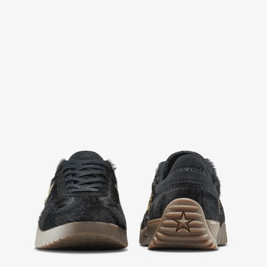  Converse Run Star Trainer Pony Hair Unisex Siyah Sneaker