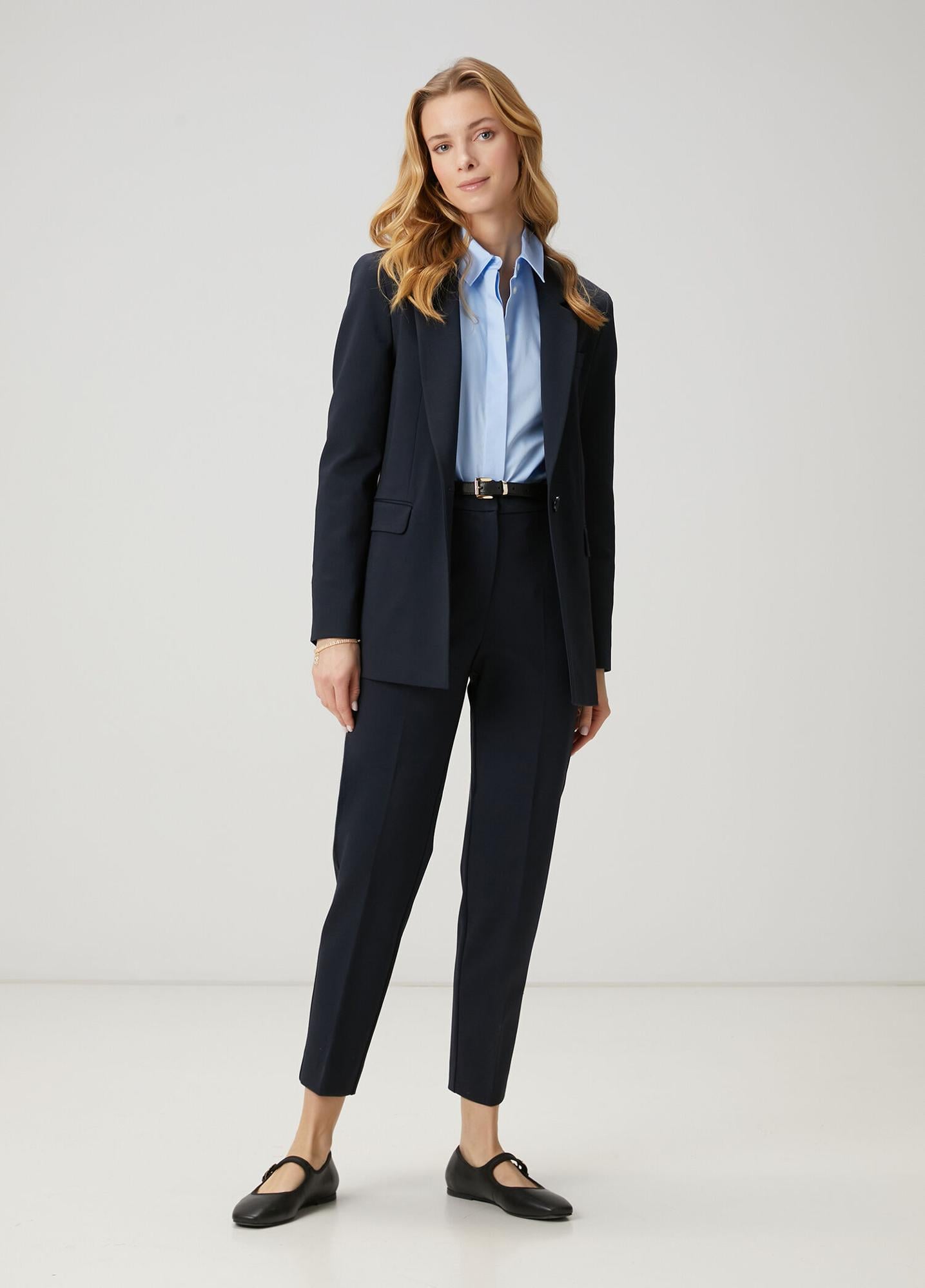  Beymen Club Kadın Lacivert Cigarette Pantolon