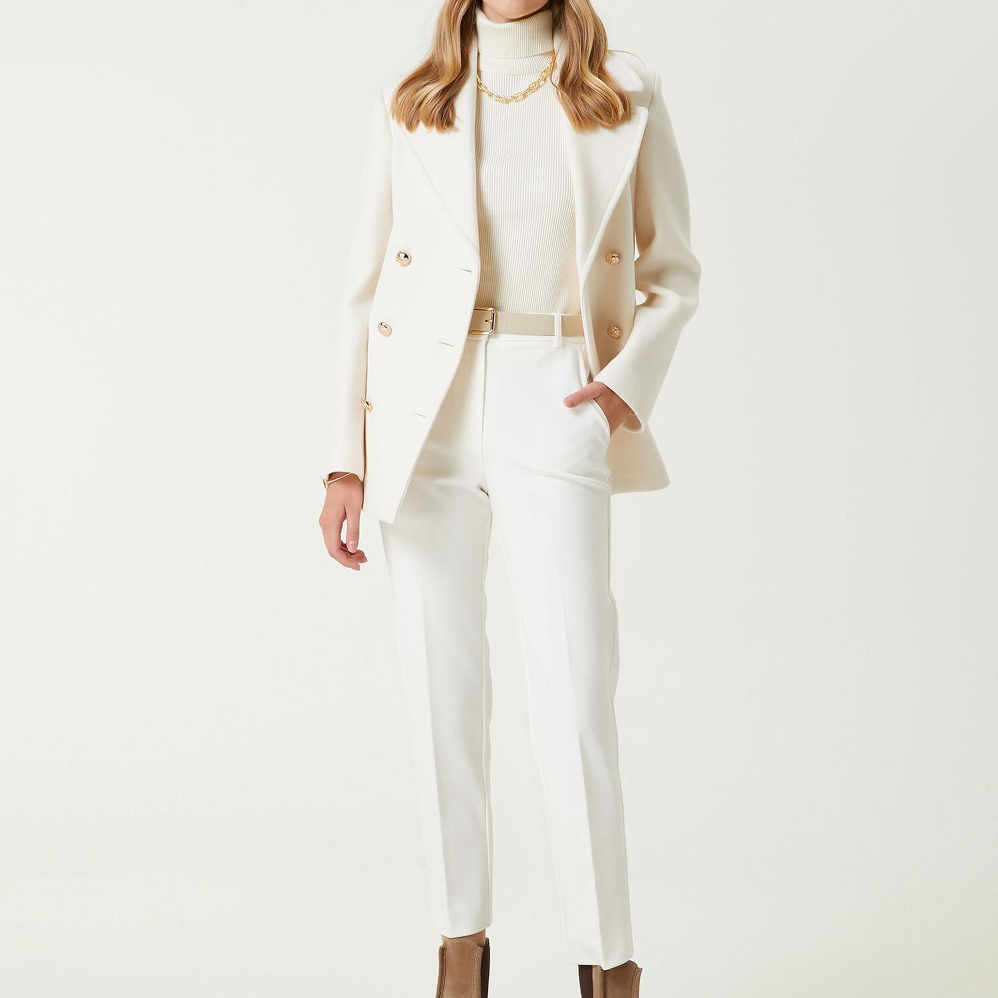 Beymen Club Kadın Kırık Beyaz Pantolon