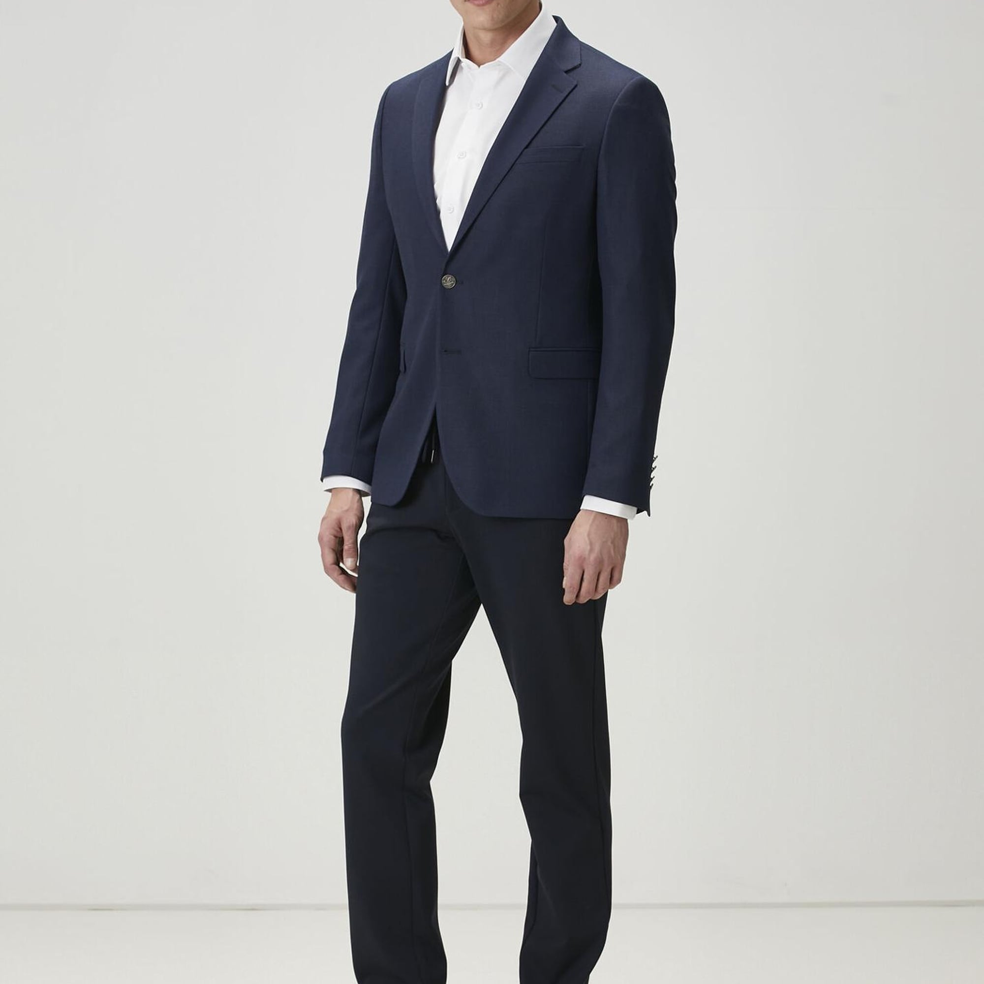 Beymen Club Erkek Lacivert Kuşgözü Dokulu Blazer