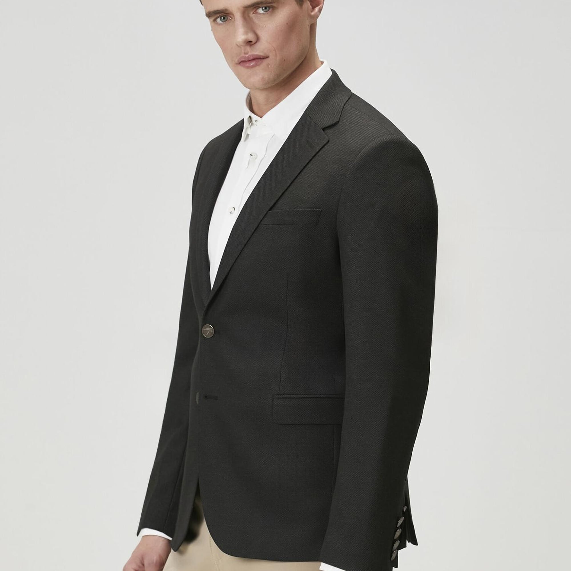 Beymen Club Erkek Antrasit Kuşgözü Dokulu Blazer