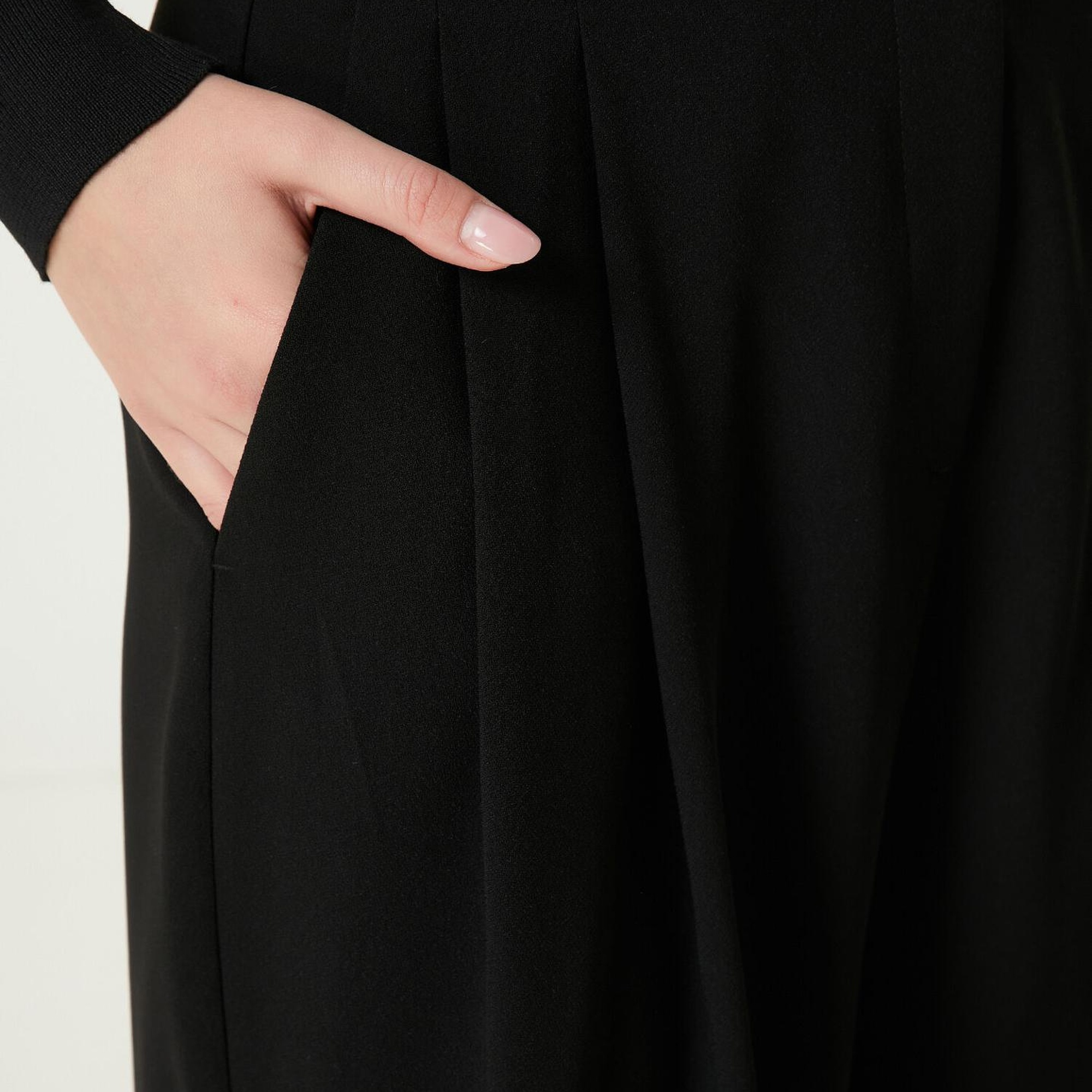 Beymen Club Kadın Siyah Krep Palazzo Pantolon