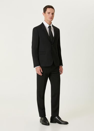  Beymen Club Erkek Drop 6 Siyah Takım Elbise