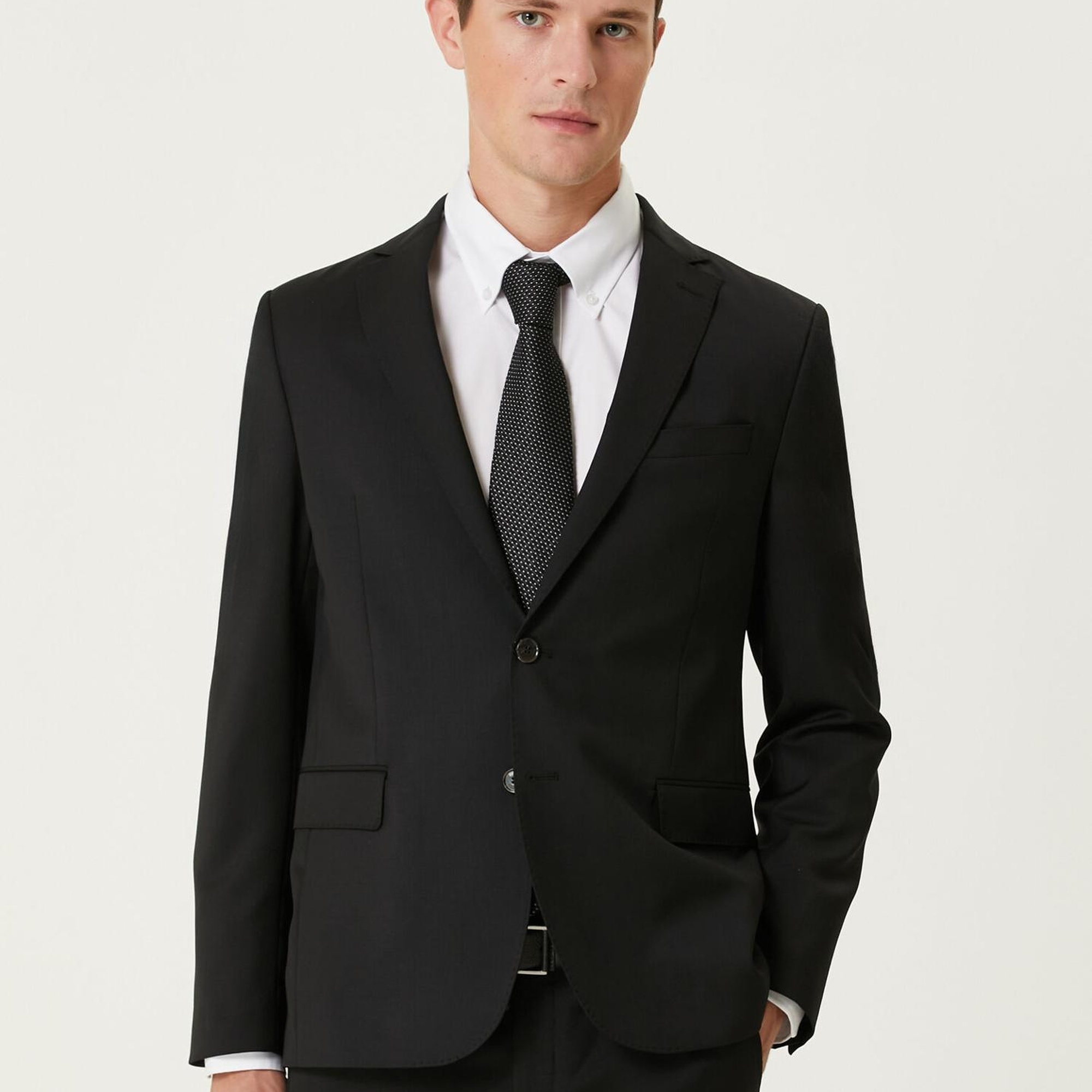 Beymen Club Erkek Drop 6 Siyah Takım Elbise