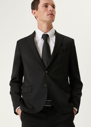  Beymen Club Erkek Drop 6 Siyah Takım Elbise