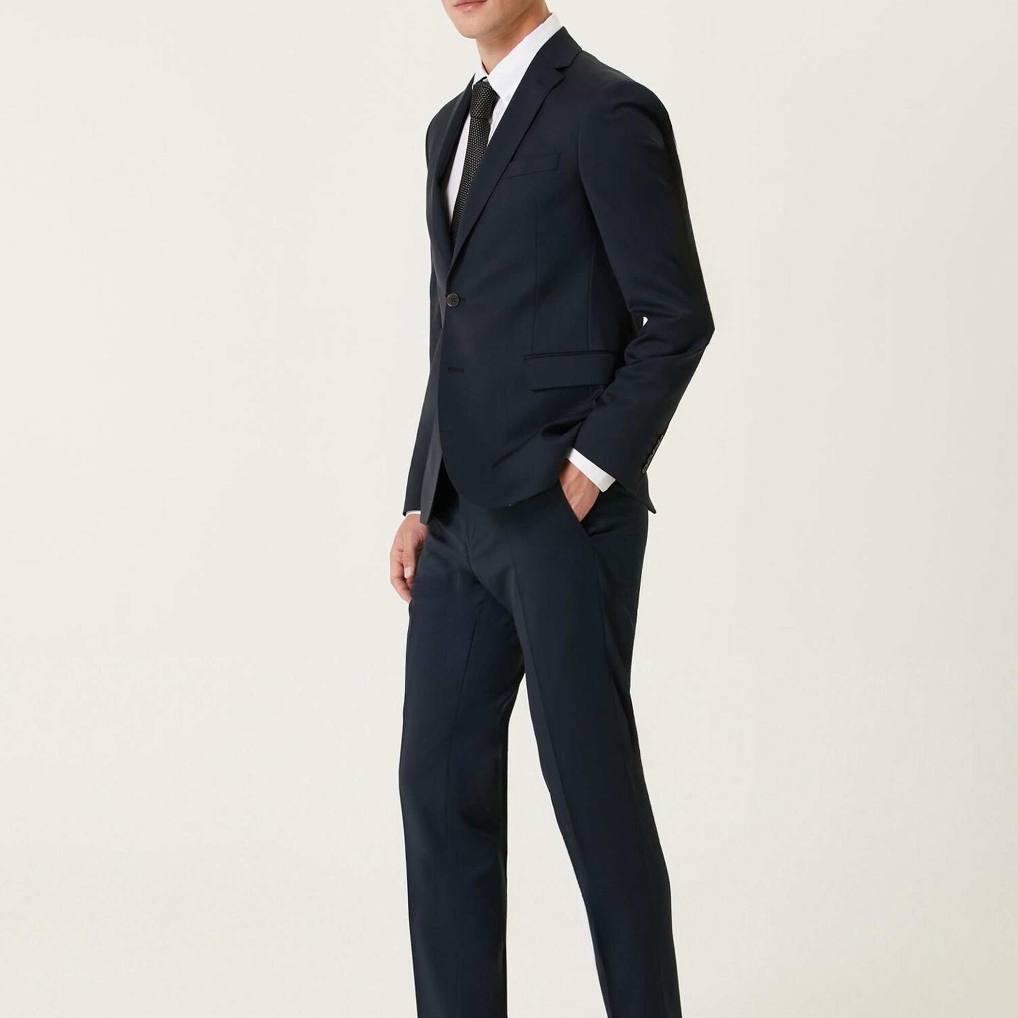 Beymen Club Erkek Drop 6 Lacivert Takım Elbise