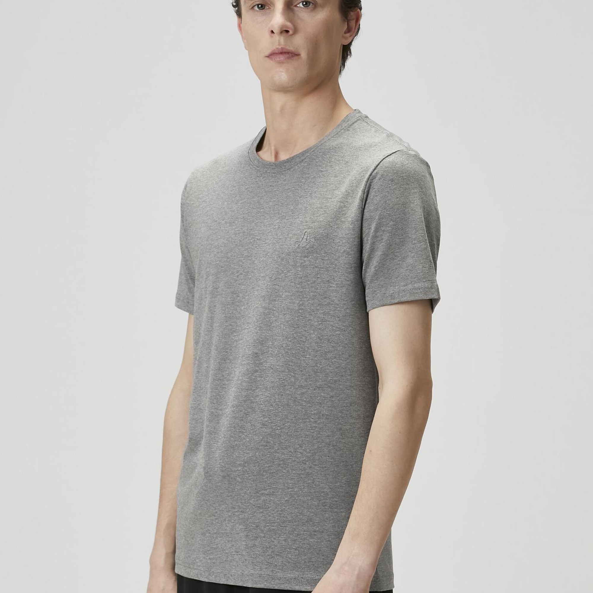 Beymen Club Erkek Antrasit Melanj T-shirt