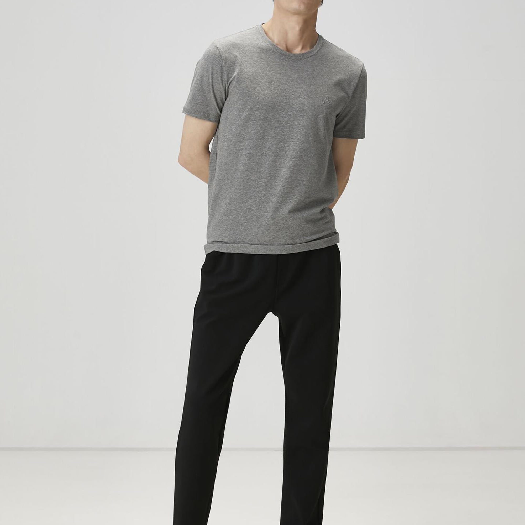 Beymen Club Erkek Antrasit Melanj T-shirt