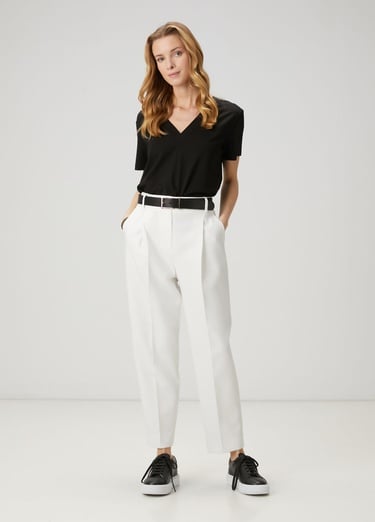  Beymen Club Kadin Siyah Basic T-shirt