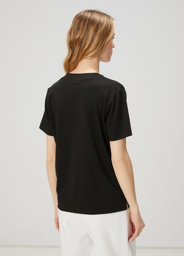  Beymen Club Kadin Siyah Basic T-shirt
