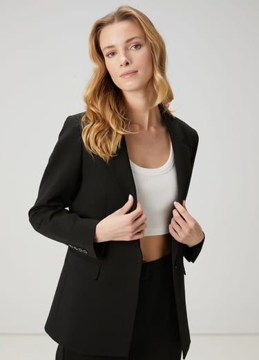  Beymen Club Kadin Siyah Blazer