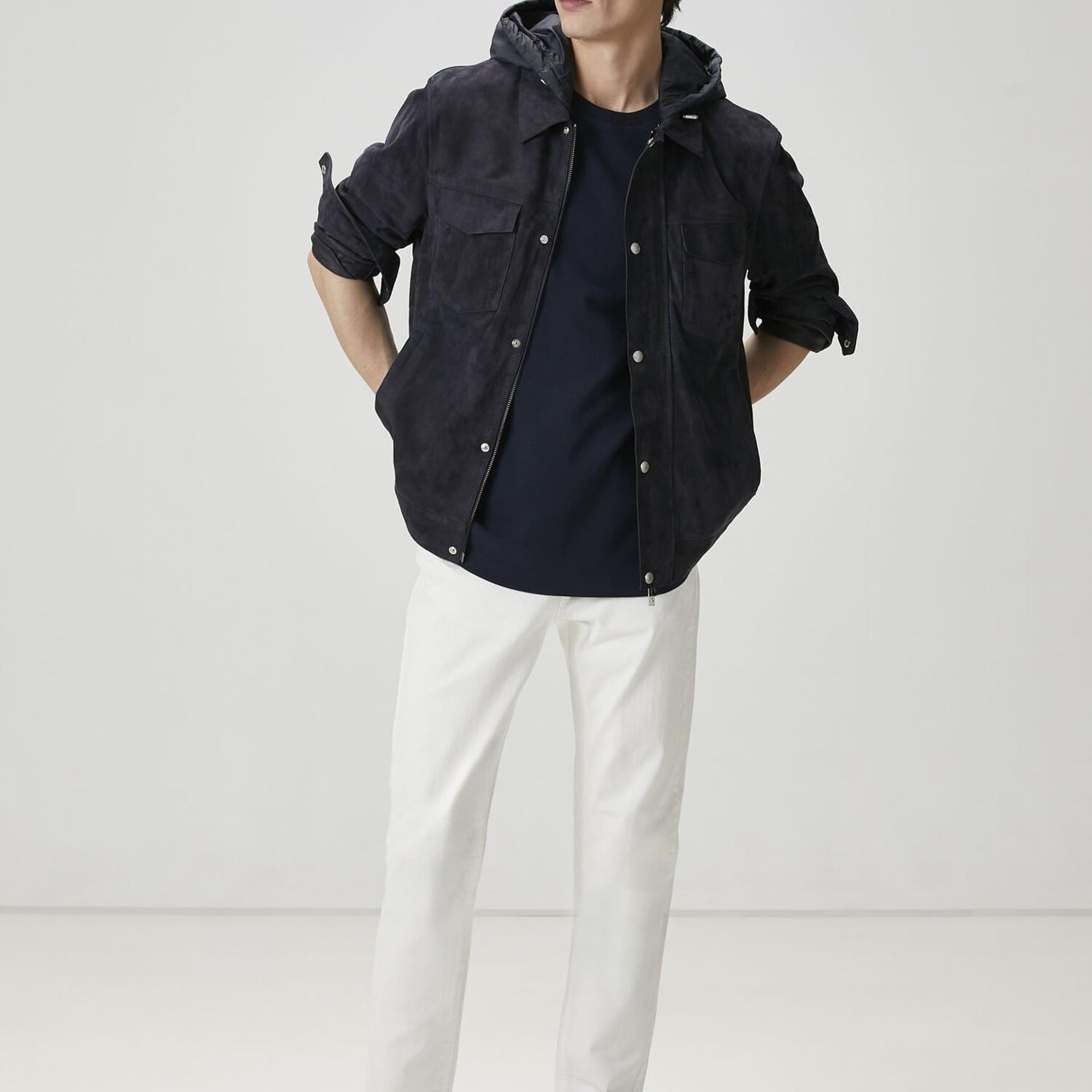 Beymen Club Erkek Relax Fit Lacivert Basic T-shirt