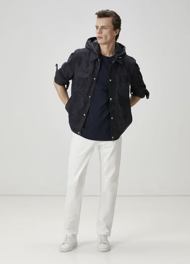  Beymen Club Erkek Relax Fit Lacivert Basic T-shirt