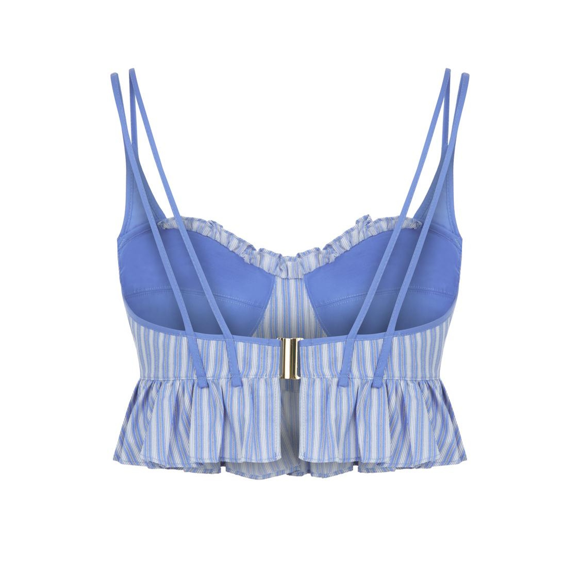 Fırfırlı Crop Top