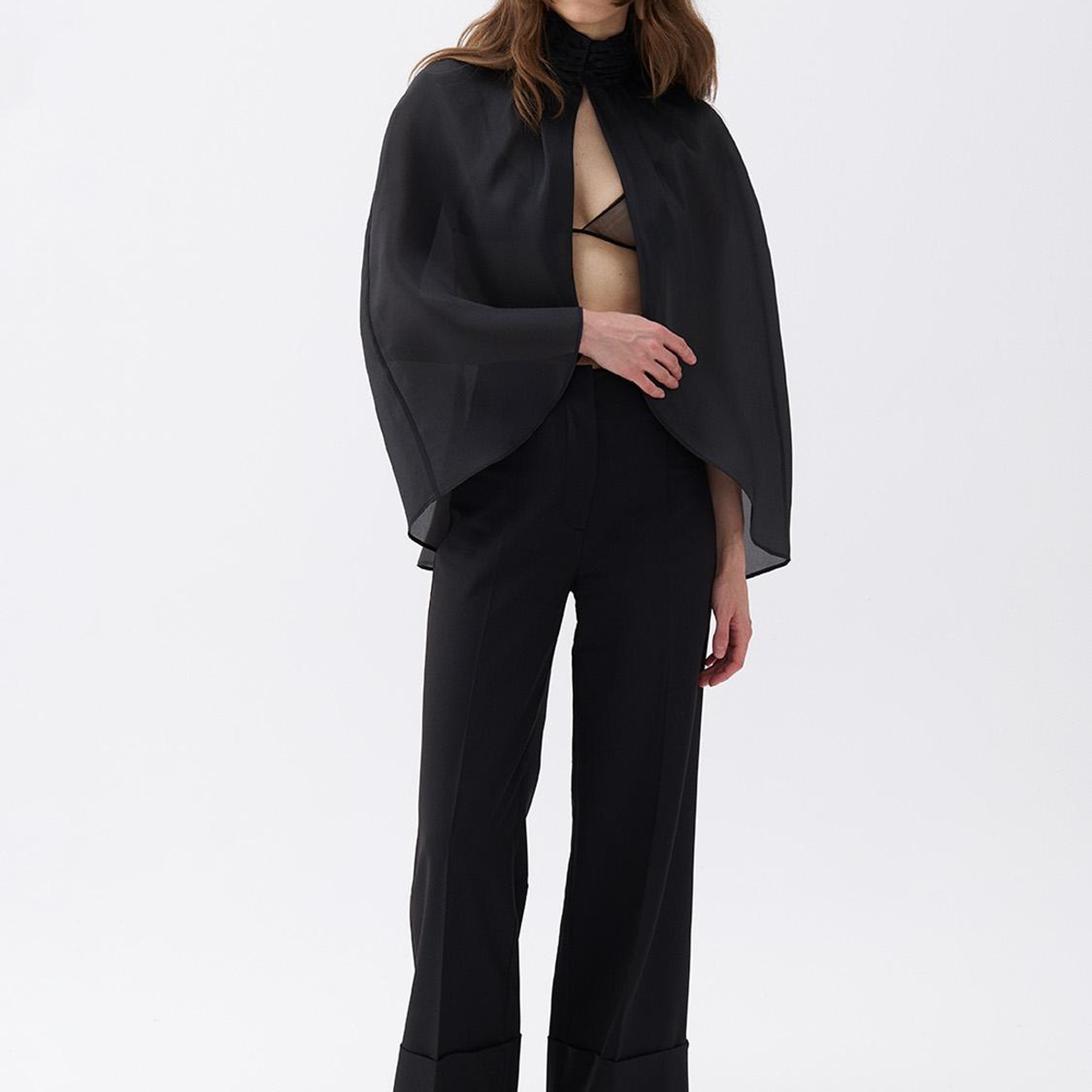 Düğme Detaylı Bolero