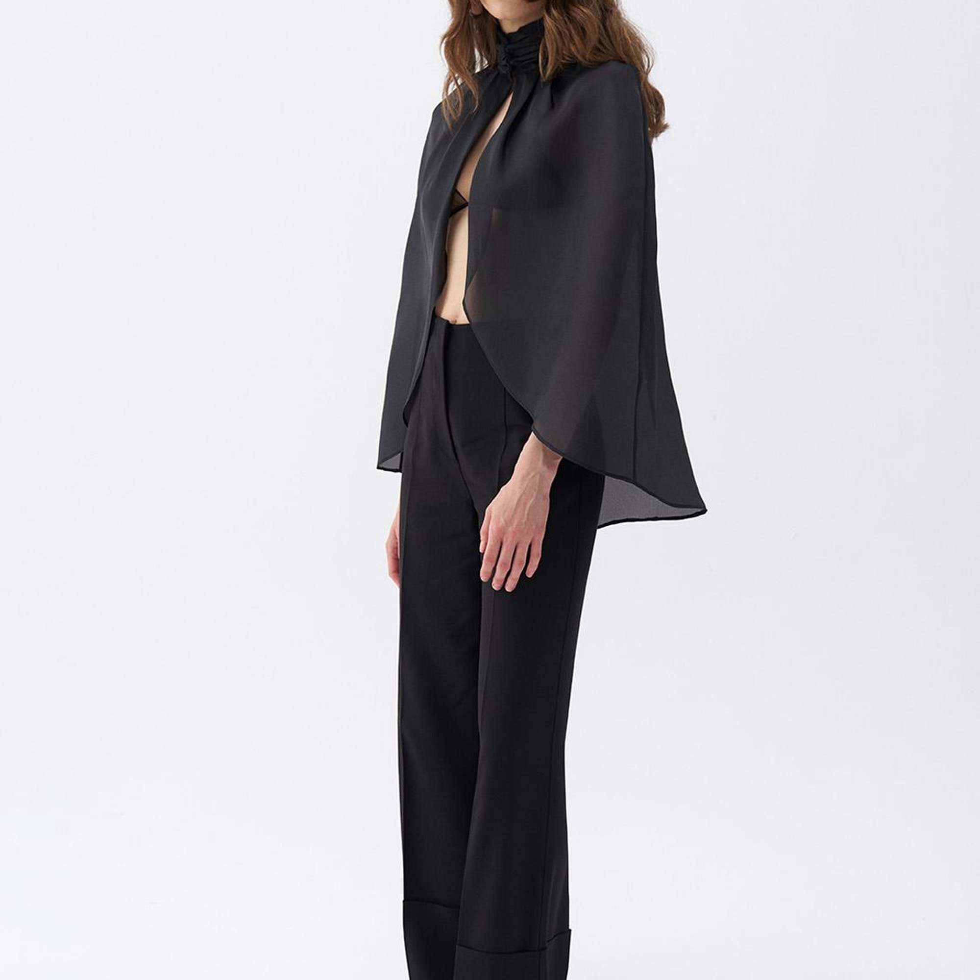 Düğme Detaylı Bolero