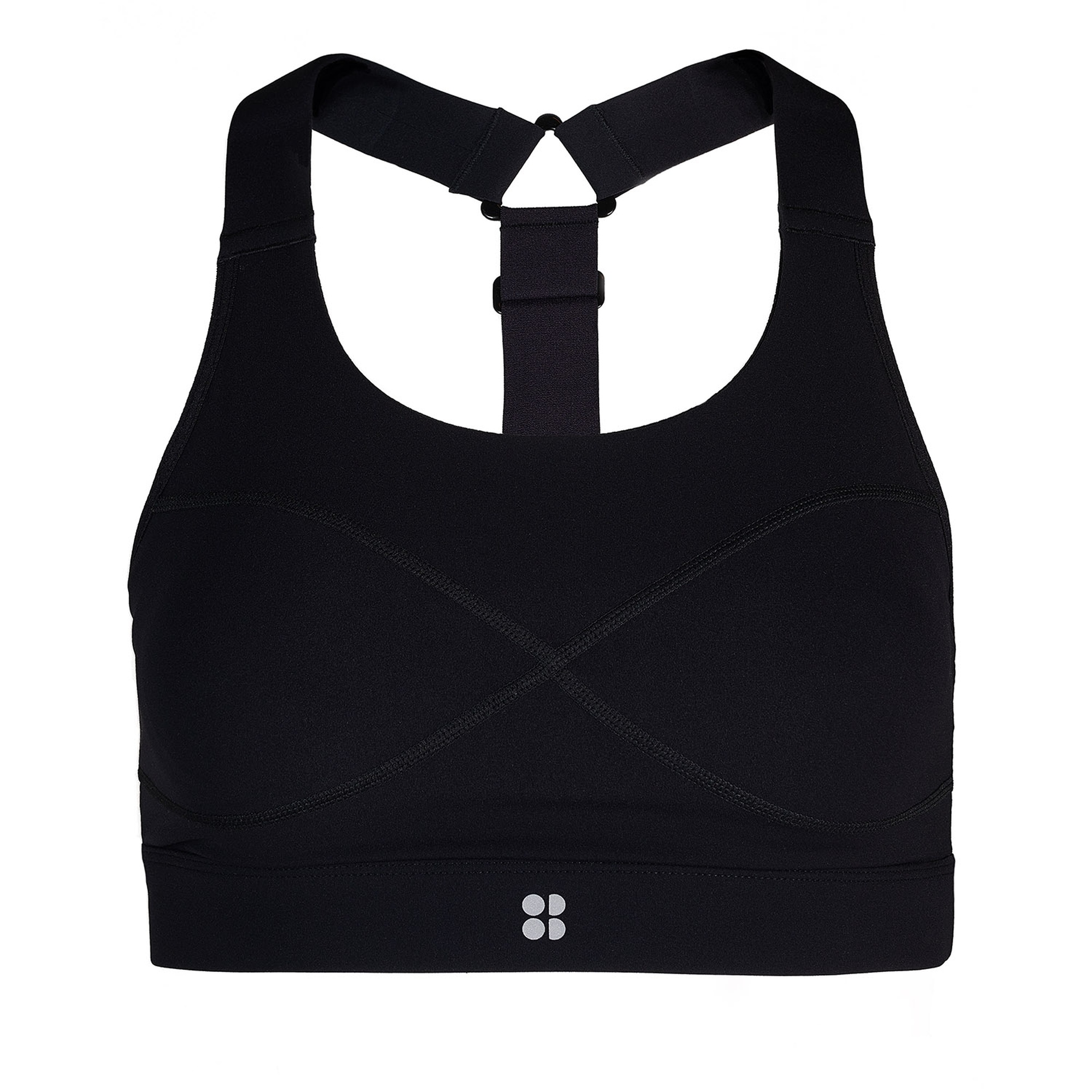 Sweaty Betty Power Medium Impact Sports Kadın Siyah Fitness Bra